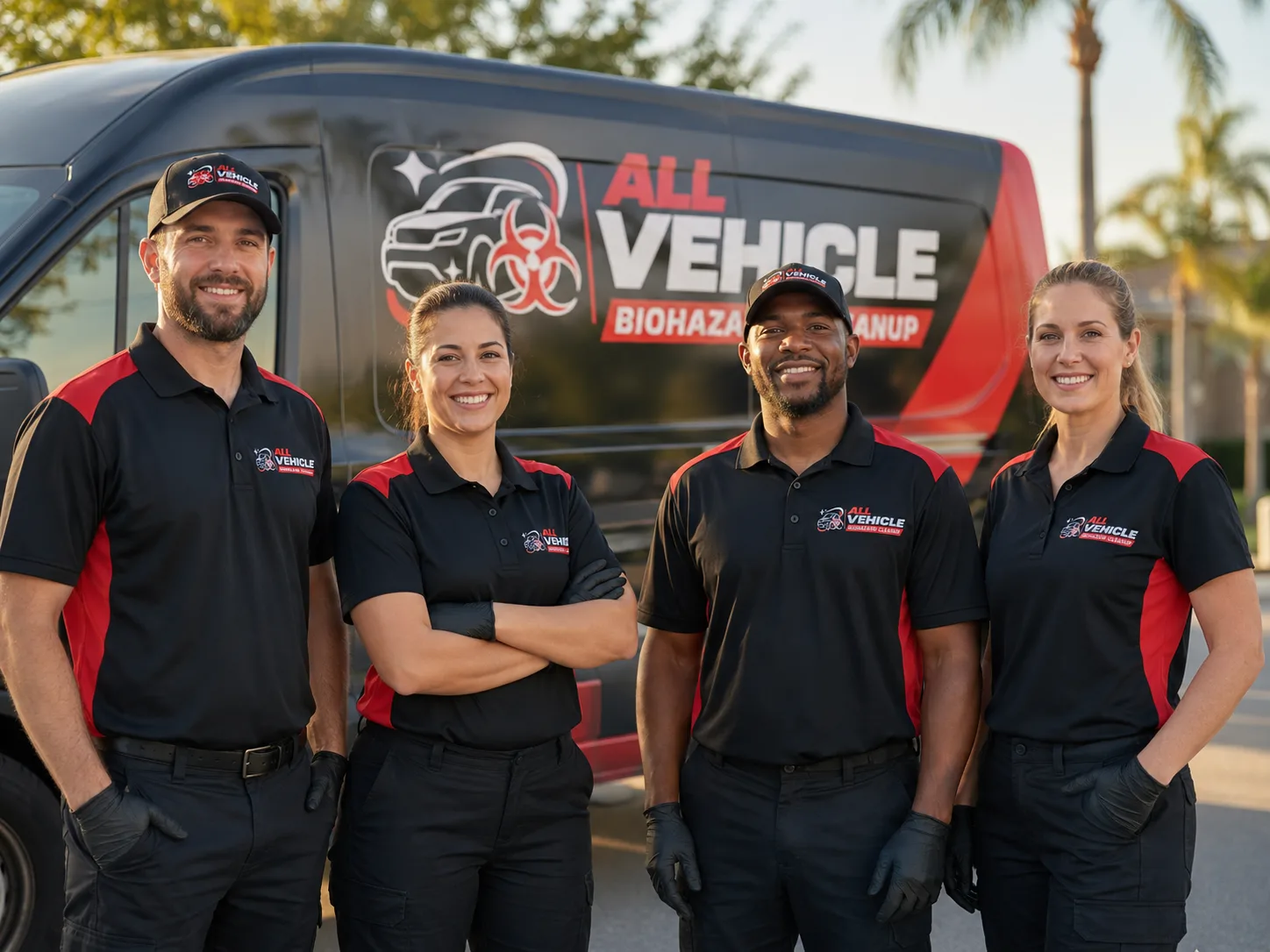 Vehicle Biohazard Cleanup company in Florien, LA